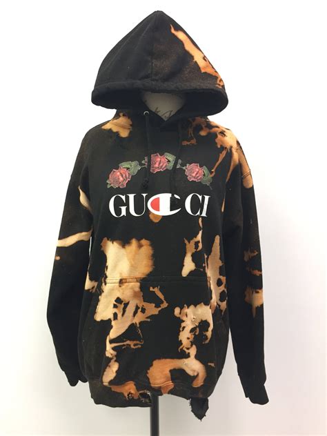 gucci poochie hoodie|gucci distressed hoodie.